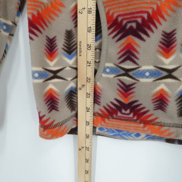 Powder River Outfitters Panhandle Youth XL 1/4 Zip Aztec Southwestern Fleece - Picture 5 of 11